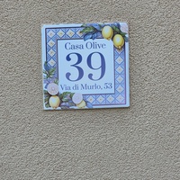 Portovenere husnummerskilt